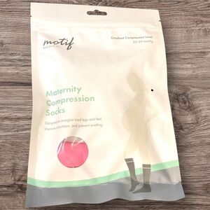 Motif Maternity Gradient Compression Socks, Size Large 20-30 mmHg AAB0002-03